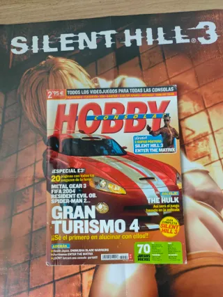 Poster Silent hill 3 y Matrix Hobby consolas