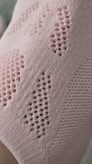 Sandalias tela transpirables rosas super cómodas