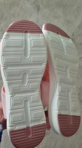 Sandalias tela transpirables rosas super cómodas