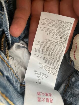 Jeans skinny levi’s