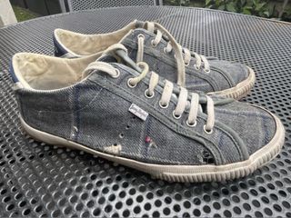 El Ganso Stoffa n.40 Scarpe Tela Blu/Grigie