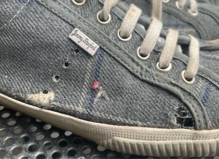 El Ganso Stoffa n.40 Scarpe Tela Blu/Grigie