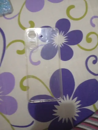 Fundas para móvil con purpurina y transparente