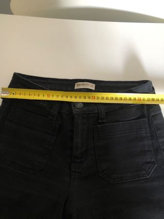 Pantalones vaqueros negros Brownie