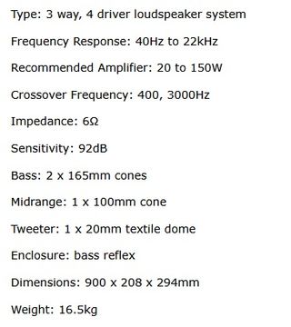 Altavoces Infinity Primus 300