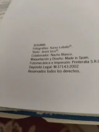 Libro Galicia respira xardins de Galicia del 2002