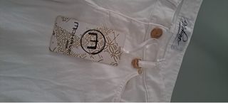 Pantaloni Marella bianchi taglia M