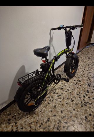 Bicicleta Eléctrica Negra