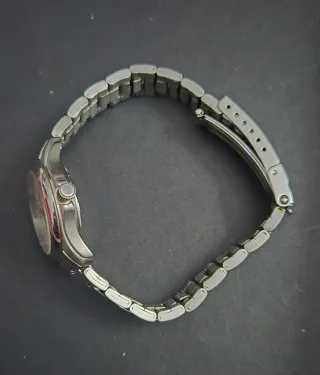 Reloj Racer Mujer Plata y Blanco