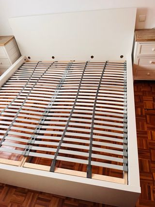 * URGE * MALM 180x200 Cama blanca IKEA