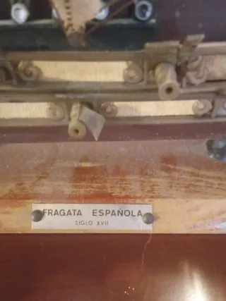 Maqueta de barco de vela