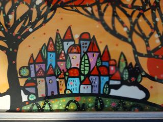 Quadro con cornice decorativo