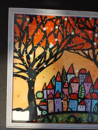 Quadro con cornice decorativo