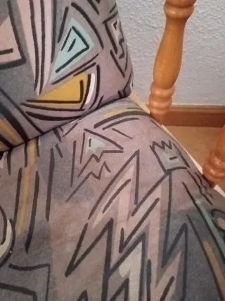 Sillón Balancín Retro Madera