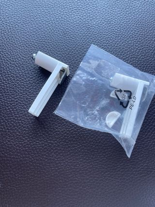 Soporte estor sin taladro.