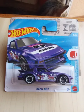 Hotwheels Mazda RX-7 Morado