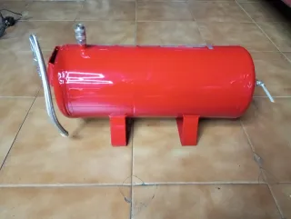 Calderín suspensión neumática