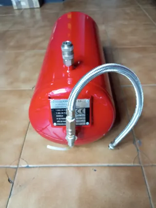 Calderín suspensión neumática