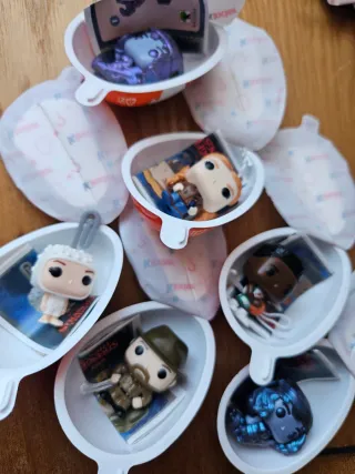 Kinder Sorpresa Stranger Things Funkos.
