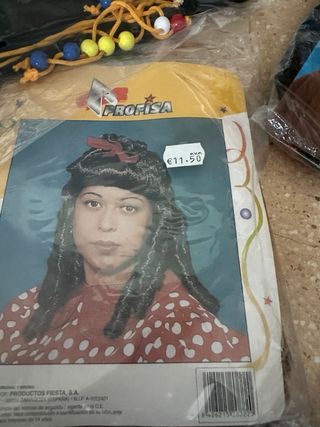 Peluca carnaval