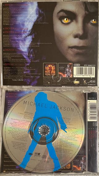 Michael Jackson CD History / Ghosts Lote 2 maxi cd