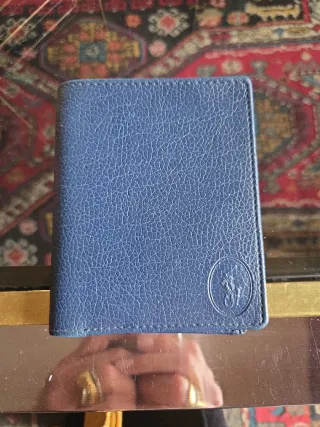 Cartera Billetero Ralph Lauren Azul Marino
