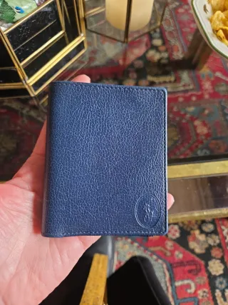 Cartera Billetero Ralph Lauren Azul Marino