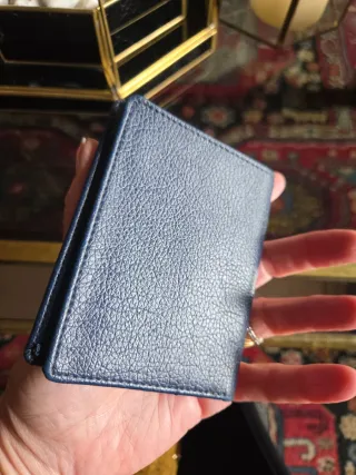 Cartera Billetero Ralph Lauren Azul Marino