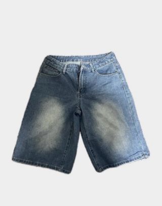 Bermudas vaqueras azules