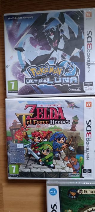 Juegos Nintendo 3DS y DS Precintados