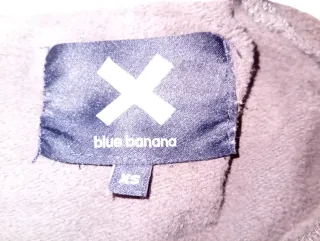 Sudadera Blue Banana Gris Naranja