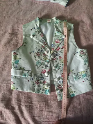 Camisa y chaleco niño fallero multicolor