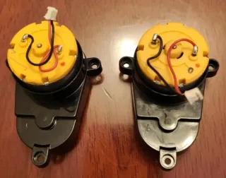 Despiece robot Conga 1090 pack motores rueda