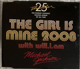 Michael Jackson CD Single The Girl Is Mine 2008