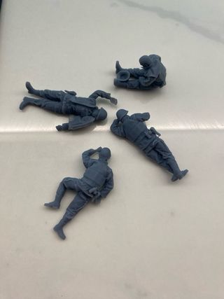 1:35 Vietnam War 5 Fallen US Soldiers 3D Printed