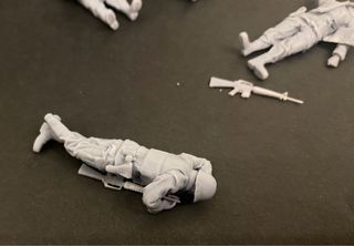 1:35 Vietnam War 5 Fallen US Soldiers 3D Printed