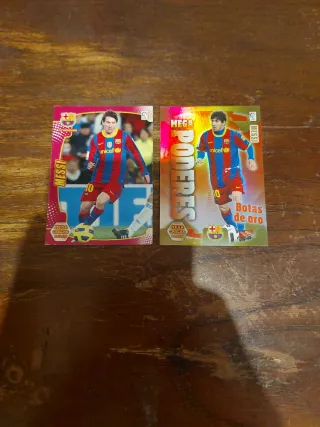 Cartas Messi Mega Cracks 11-12