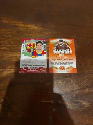 Cartas Messi Mega Cracks 11-12
