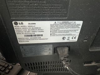 TV LG 22" 720p HDMI 22LG3000