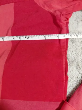 Camisa VERO MODA cuadros rojo intenso Nueva L