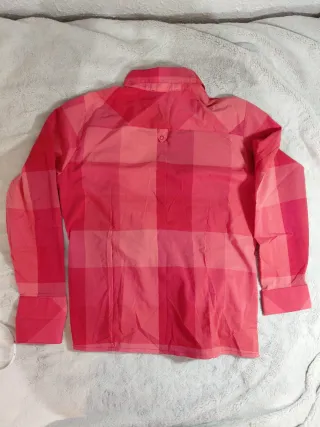 Camisa VERO MODA cuadros rojo intenso Nueva L