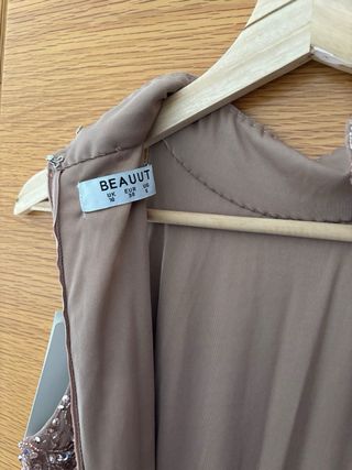 Vestido largo lentejuelas