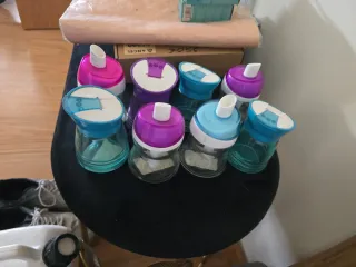 Bebedouros infantis coloridos