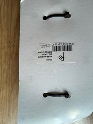 Peine de mano para jardín