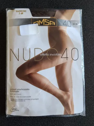 Omsa collant elasticizzato tuttonudo 40 DEN