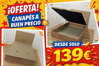 Canapes abatibles nuevos en oferta!
