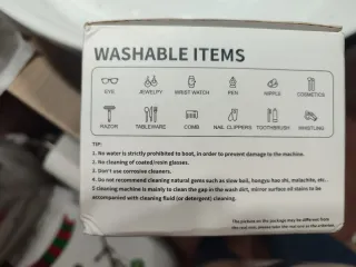 Limpiador Ultrasónico Inalámbrico