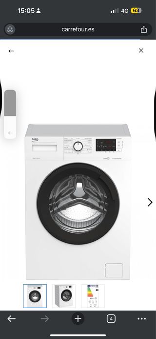 Lavadora Beko WTA 10712 XSWR 10kg