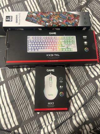 Pack Gaming: Teclado, Ratón y Alfombrilla XL