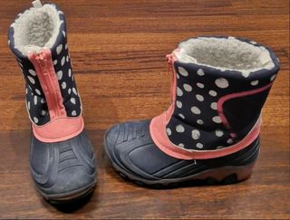 Botas niña talla 30 lunares